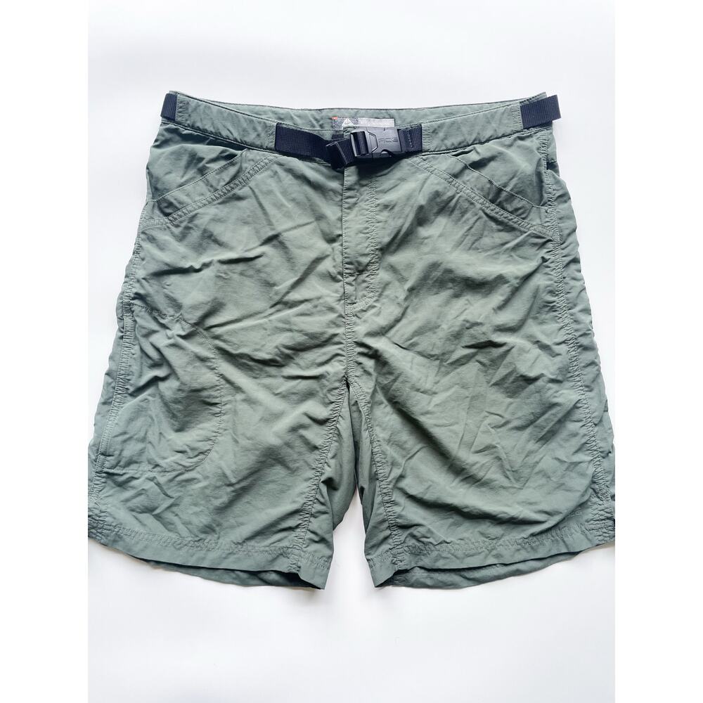 Men's Nike All Conditions Gear Green Hiking Shorts Size 34